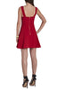 YASMINKA CORSET A-LINE DRESS - RED