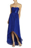 ALICIA SILK CHARMEUSE SASH GOWN
